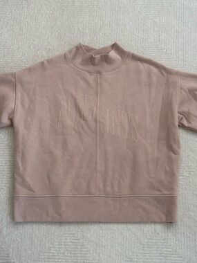 AllSaints Dusty Rose Women’s Crewneck Sweatshirt